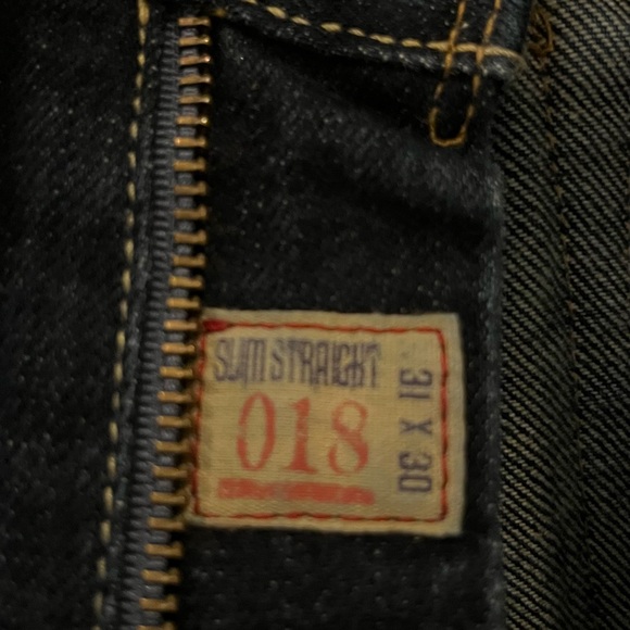 Polo Ralph Lauren Men’s Skinny Straight Dark Blue Jeans 31Wx30L New - Picture 7 of 7